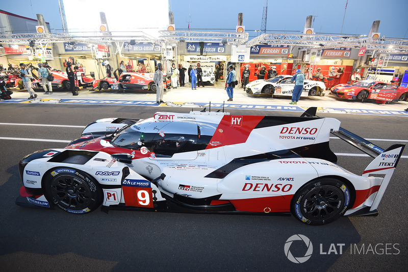 #9 Toyota Gazoo Racing Toyota TS050 Hybrid: Jose Maria Lopez, Yuji Kunimoto, Nicolas Lapierre