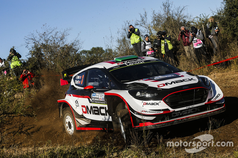 Elfyn Evans, Daniel Barritt, Ford Fiesta WRC, M-Sport