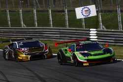 #488 Rinaldi Racing, Ferrari 488 GT3: Pierre Ehret, Rino Mastronardi, #60 Raton Racing, Lamborghini