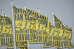 Valentino Rossi, Yamaha Factory Racing fan club flags