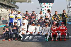 The end of season group drivers group photograph