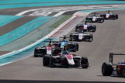 Nyck De Vries, ART Grand Prix leads Charles Leclerc, ART Grand Prix