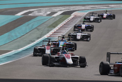 Nyck De Vries, ART Grand Prix leads Charles Leclerc, ART Grand Prix