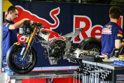 La moto del Team Honda World Superbike