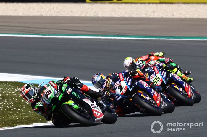 Jonathan Rea, Kawasaki Racing Team WSBK, Toprak Razgatlioglu, Pata Yamaha WorldSBK, Andrea Locatelli, Pata Yamaha WorldSBK, Alvaro Bautista, Aruba.it Racing Ducati, Alex Lowes, Kawasaki Racing Team WSBK