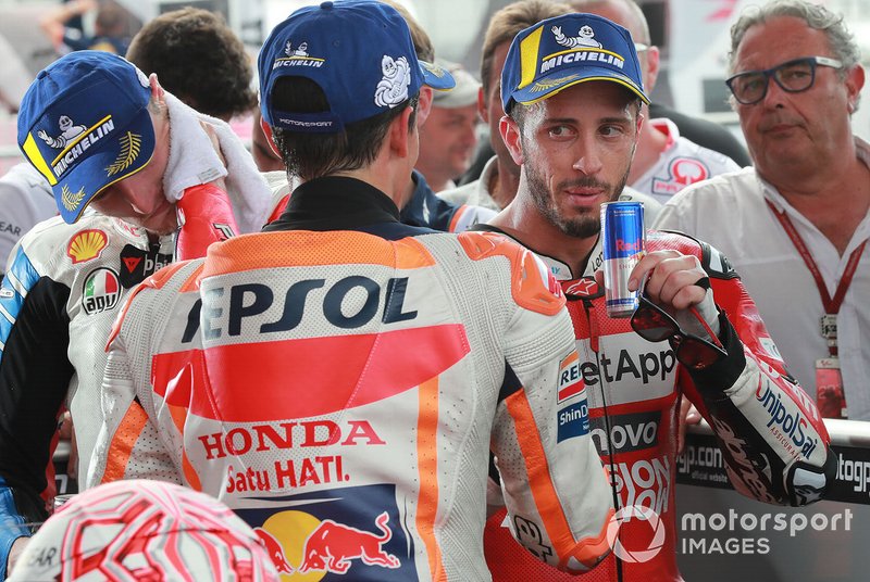 Marc Marquez, Repsol Honda Team, Andrea Dovizioso, Ducati Team