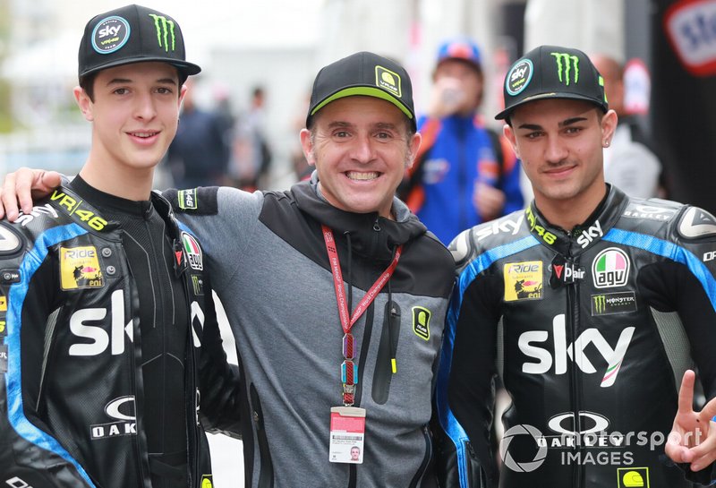 Celestino Vietti, Sky Racing Team VR46, Locatelli, Dennis Foggia, Sky Racing Team VR46