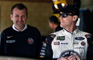 Kevin Harvick, Stewart-Haas Racing, Ford Mustang Jimmy John's and Rodney Childers