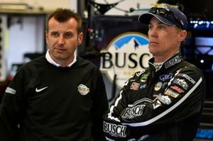 Kevin Harvick, Stewart-Haas Racing, Ford Mustang Busch Beer Car2Can and Rodney Childers