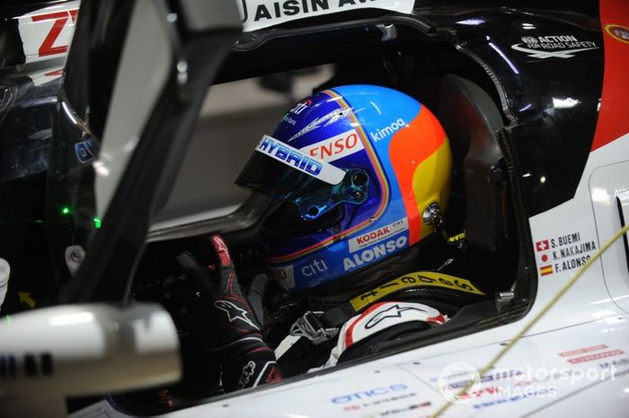 #8 Toyota Gazoo Racing Toyota TS050: Sébastien Buemi, Kazuki Nakajima, Fernando Alonso 