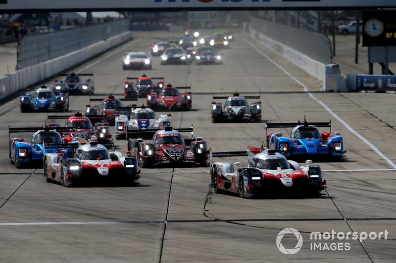 Salida de las 1.000 millas de Sebring