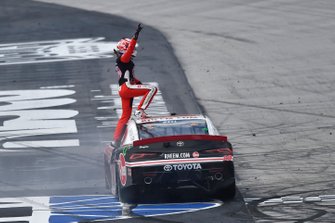Race Winner Christopher Bell, Joe Gibbs Racing, Toyota Supra Rheem