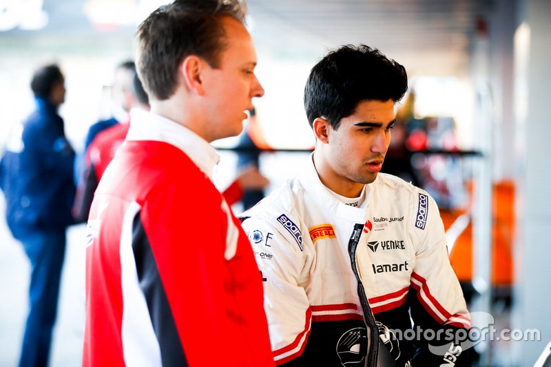 Juan Manuel Correa, SAUBER JUNIOR TEAM BY CHAROUZ