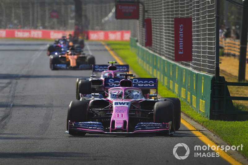 Sergio Perez, Racing Point RP19, Lance Stroll, Racing Point RP19