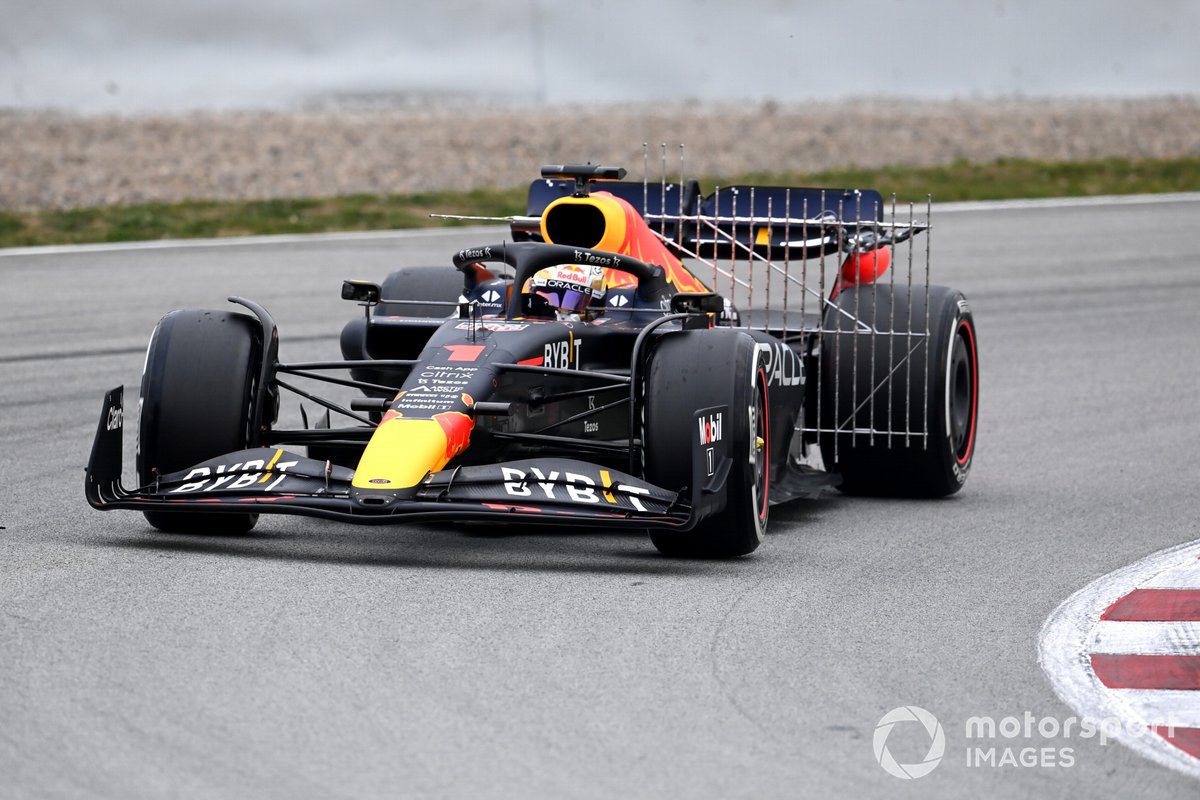 Des capteurs sur la Red Bull RB18 de Max Verstappen