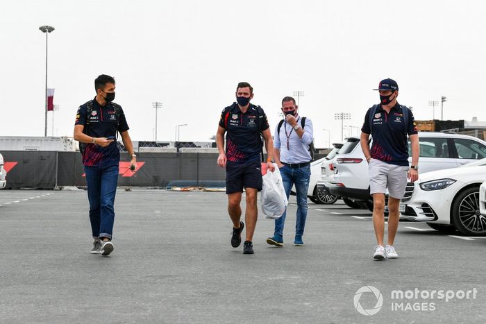 Alex Albon, piloto reserva, Red Bull Racing y Max Verstappen, Red Bull Racing 