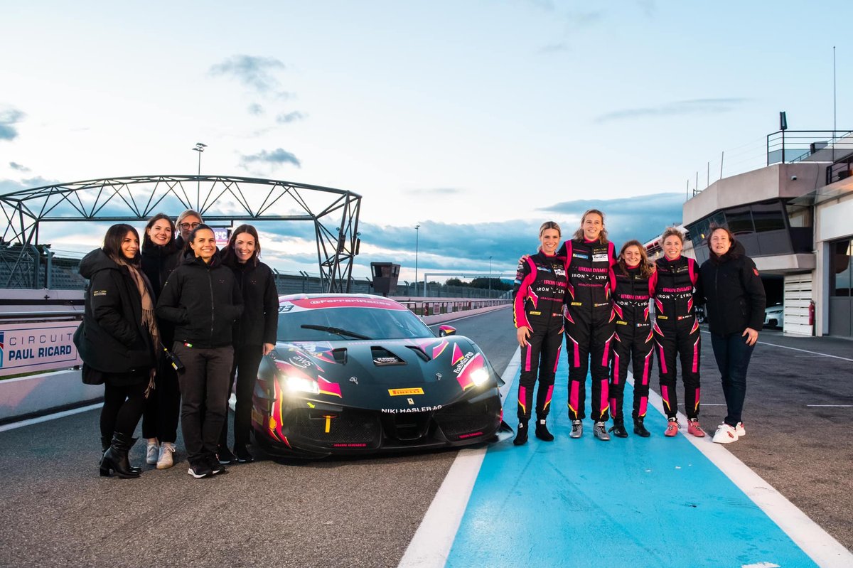 Michelle Hunziker, Sarah Bovy, Doriane Pin, Rahel Frey, Iron Dames, Ferrari 488 Challenge Evo