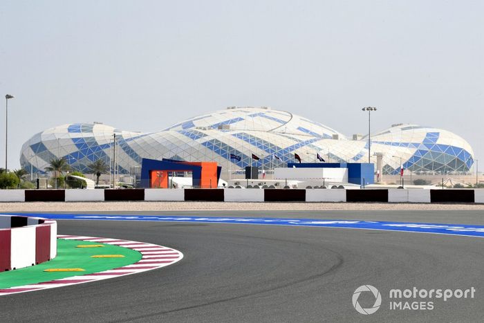 Vista general del circuito de Losail