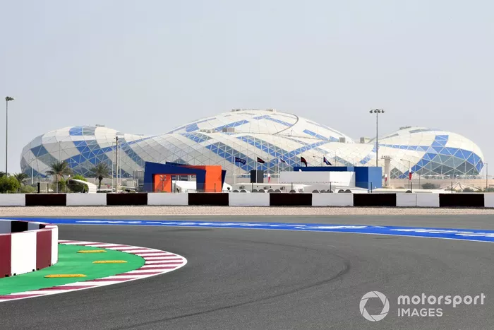 Vista general del circuito de Losail