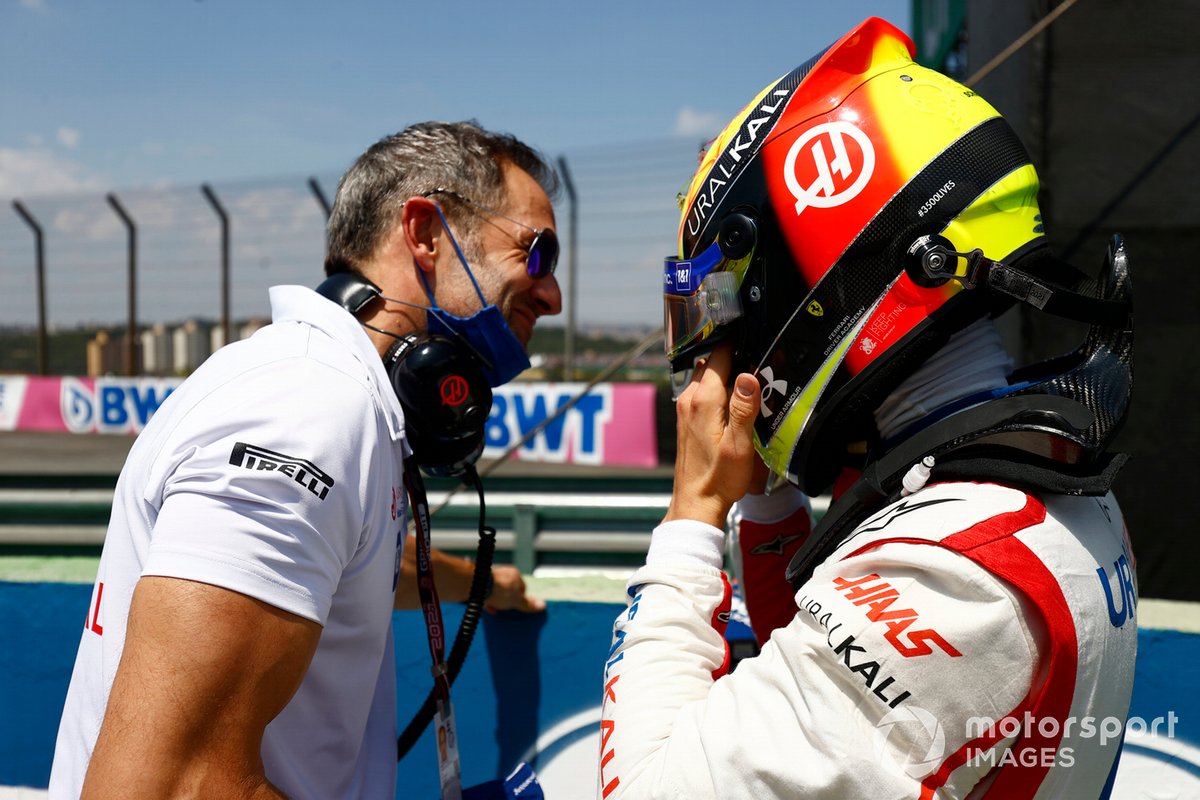 Mick Schumacher, Haas F1 sulla griglia di partenza