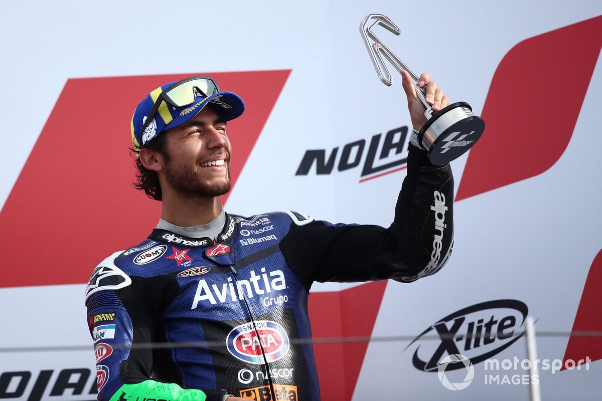 Podio: tercer lugar Enea Bastianini, Esponsorama Racing