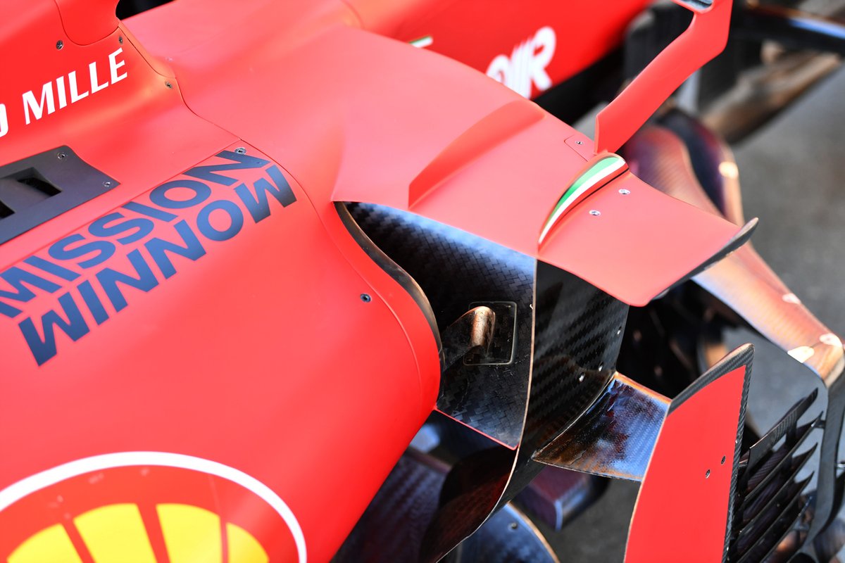 Detalle del Ferrari SF21