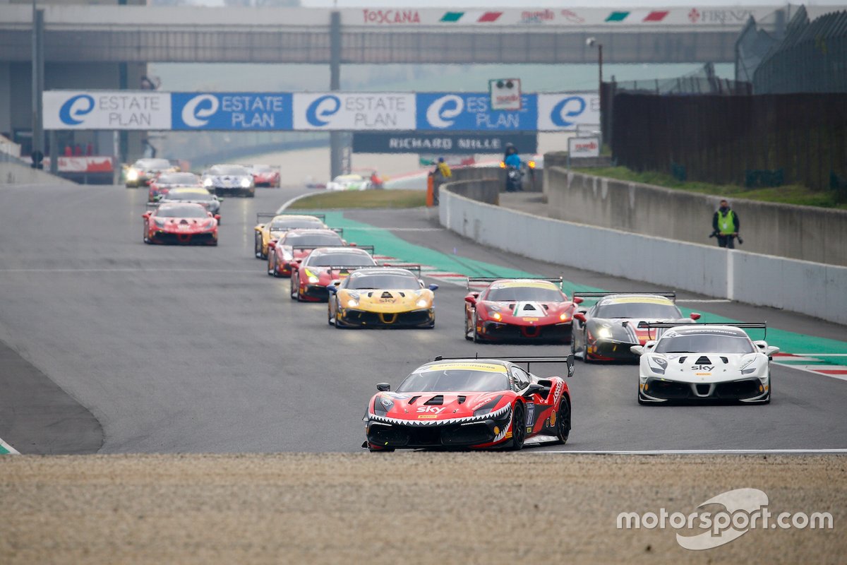 La partenza della Finale Mondiale della Coppa Shell