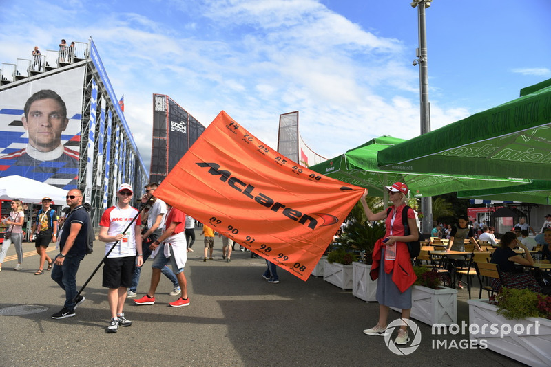 Bandera de McLaren