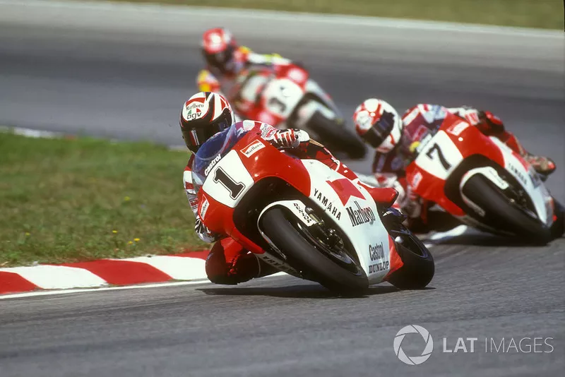 Última vuelta de Wayne Rainey