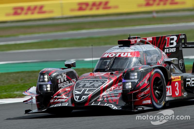 #3 Rebellion Racing Rebellion R-13: Mathias Beche, Gustavo Menezes, Thomas Laurent