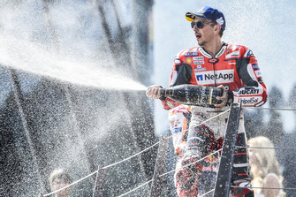 Переможець гонки Хорхе Лоренсо, Ducati Team