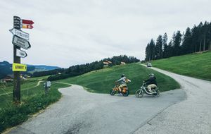 Motorsport.com Schweiz beim Red Bull Alpenbrevet 2018