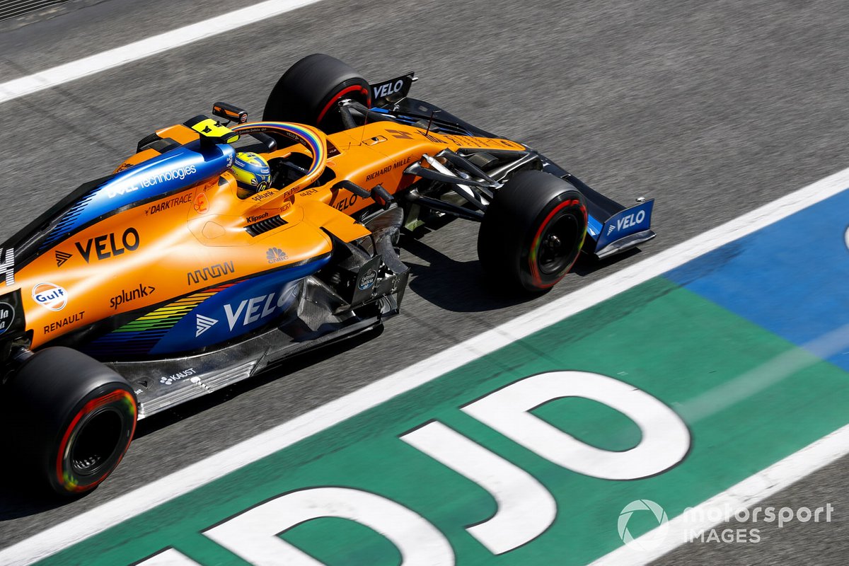 Lando Norris, McLaren MCL35