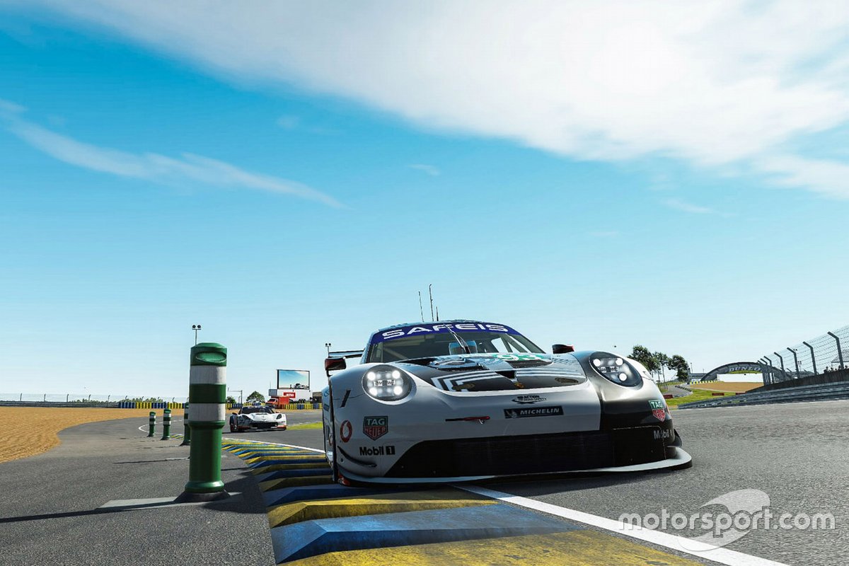 #93 Porsche Esports Team Porsche 911 RSR: Nick Tandy, Ayhancan Guven, Joshua Rogers, Tommy Ostgaard