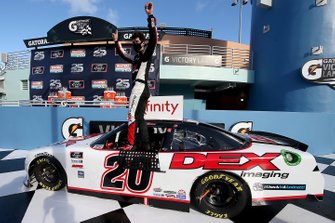 Race Winner Harrison Burton, Joe Gibbs Racing, Toyota Supra