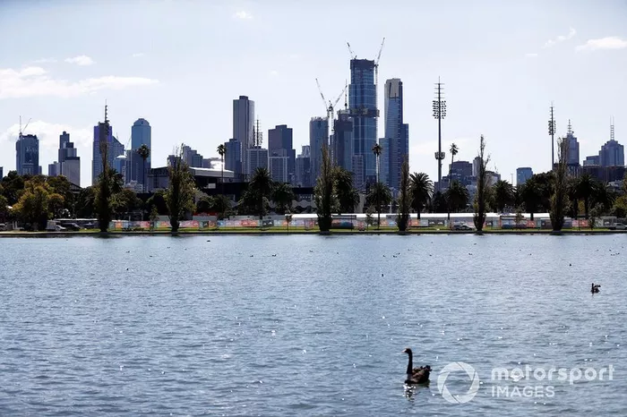 Ambiente en Albert Park
