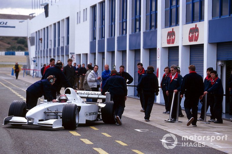 Jos Verstappen, Honda RA099 F1 test car