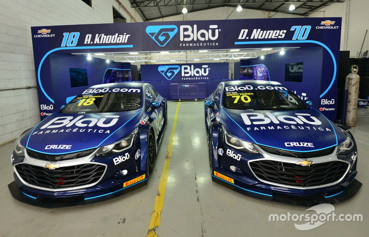 Apresentação dos novos carros da Blau Motorsport