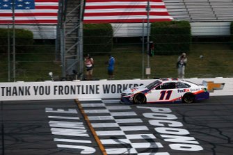 Race Winner Denny Hamlin, Joe Gibbs Racing, Toyota Camry