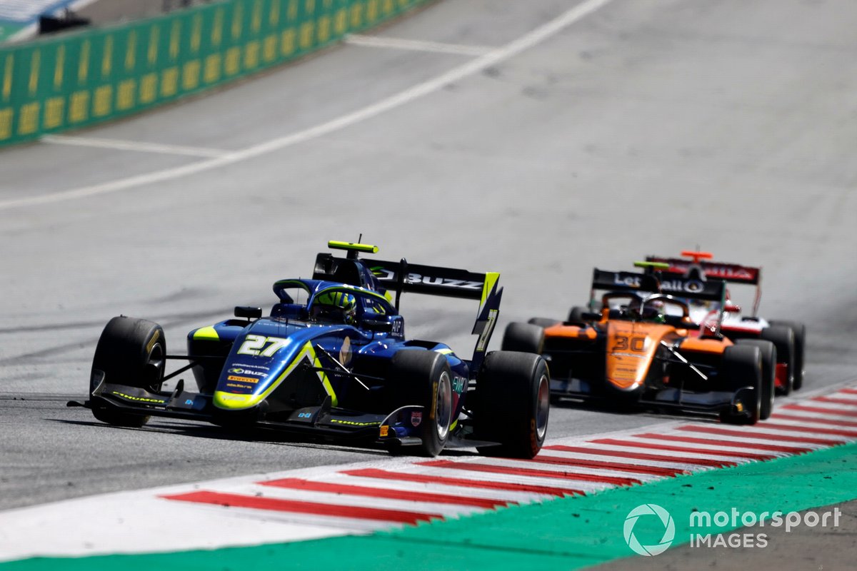 Enaam Ahmed, Carlin, precede Alessio Deledda, Campos Racing