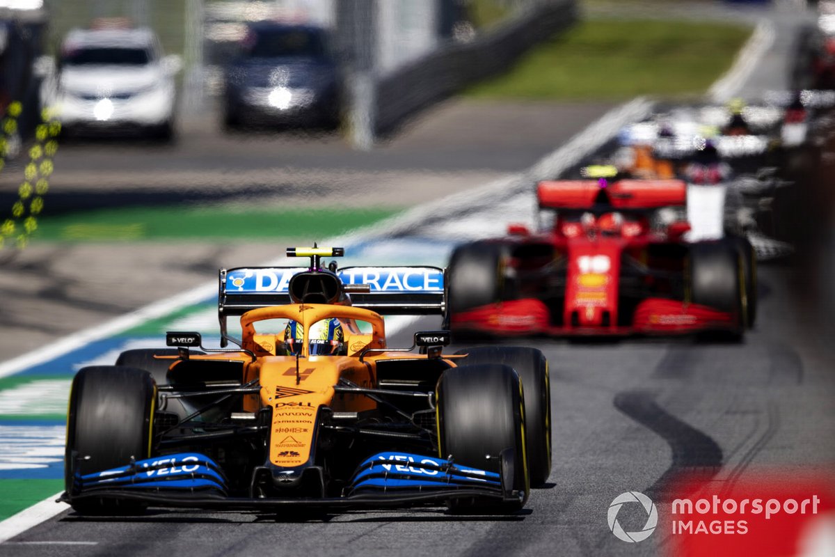Lando Norris, McLaren MCL35