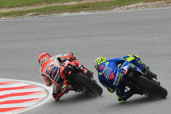 Marc Marquez, Repsol Honda Team, Andrea Iannone, Team Suzuki MotoGP