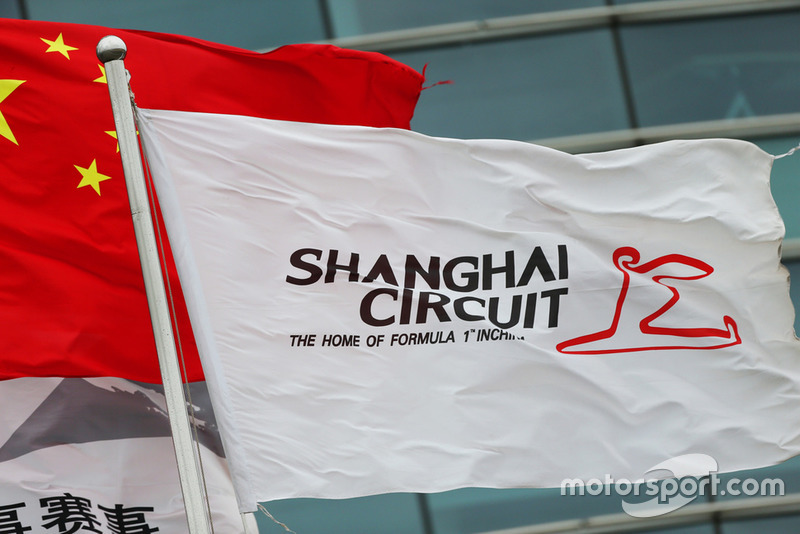 Banderas del circuito de Shanghai