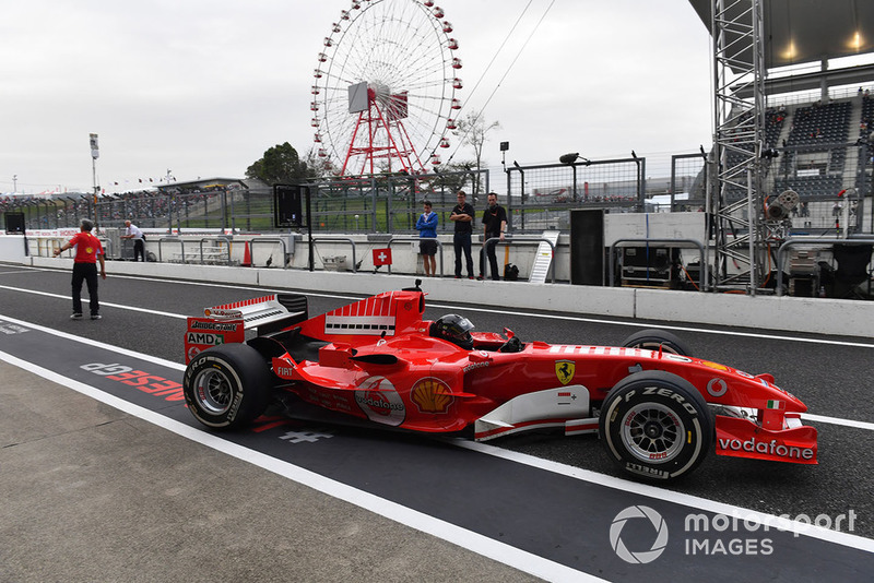 Ferrari at Legends F1 30th Anniversary Lap Demonstration