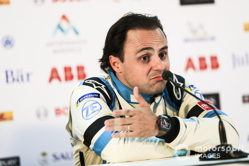 Felipe Massa, Venturi Formula E, in the press conference