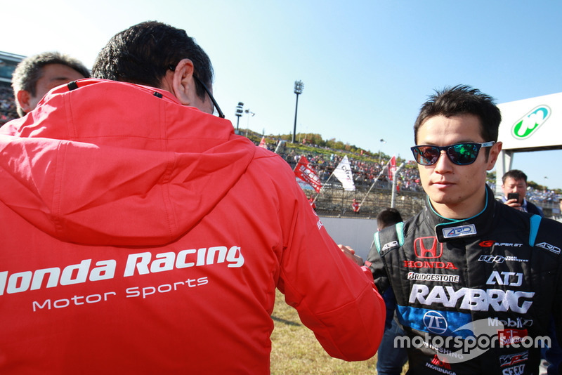 山本尚貴(#100 RAYBRIG NSX-GT)