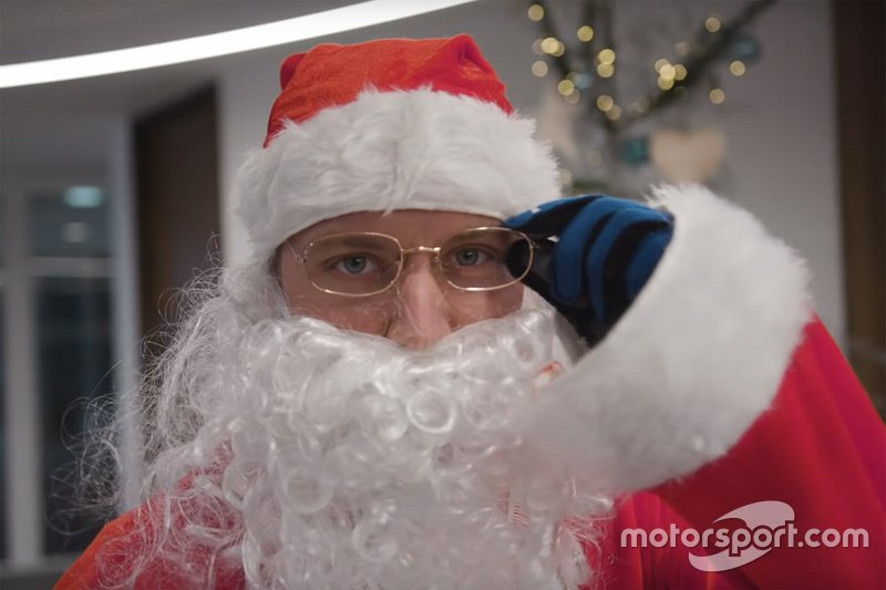 Valtteri Bottas, Mercedes-AMG F1 en Père Noël