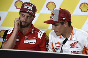 Marc Marquez, Repsol Honda Team, Andrea Dovizioso, Ducati Team