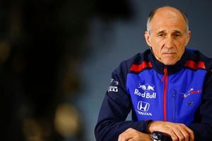 Franz Tost, directeur, Scuderia Toro Rosso, en conférence de presse