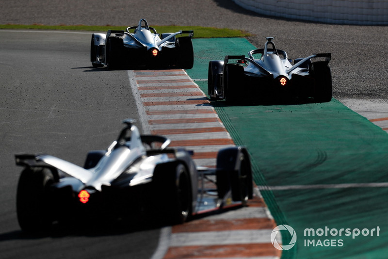 Edoardo Mortara, Venturi Formula E Team, Mitch Evans, Panasonic Jaguar Racing, Jaguar I-Type 3